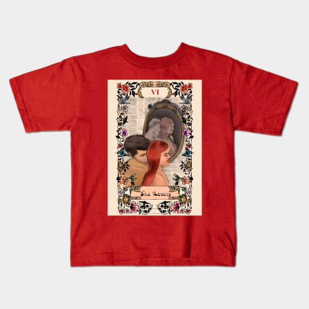 The Lovers Kids T-Shirt by Riffic Studios